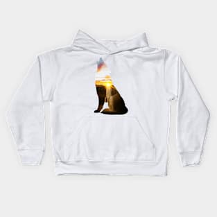 Howling Wolf Kids Hoodie